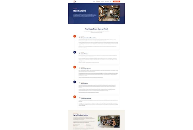 design and develop a fast custom website with HTML CSS